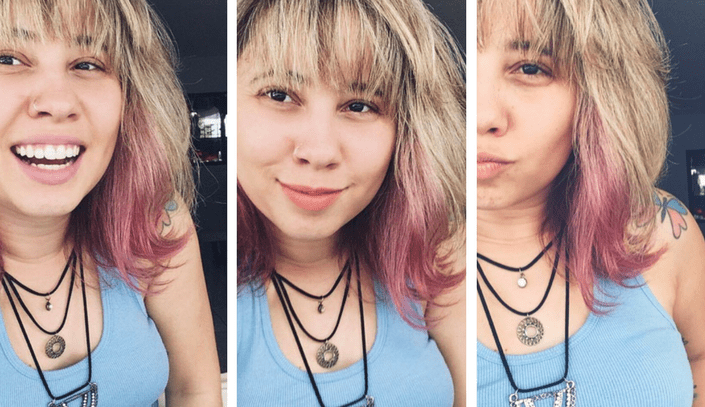 Pintei meu cabelo de rosa – Alfaparf Revolution